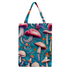 Witchy Mushroom Classic Tote Bag by GardenOfOphir