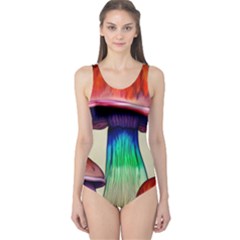 Tiny Mushroom One Piece Swimsuit