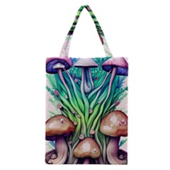 Goblin Core Forest Mushroom Classic Tote Bag by GardenOfOphir