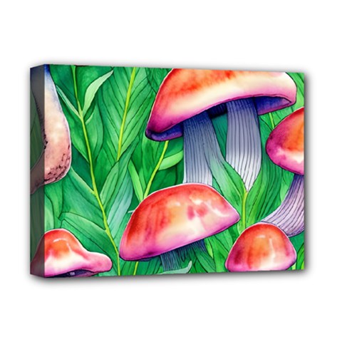 A Forest Fantasy Deluxe Canvas 16  X 12  (stretched)  by GardenOfOphir