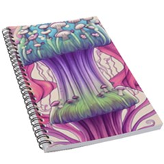 Foresty Mushrooms 5 5  X 8 5  Notebook by GardenOfOphir