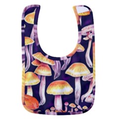 Forestcore Mushroom Baby Bib by GardenOfOphir