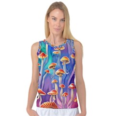 Tiny Toadstools Women s Basketball Tank Top