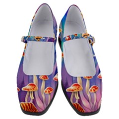 Tiny Toadstools Women s Mary Jane Shoes by GardenOfOphir