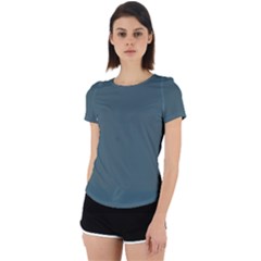 Deep Space Sparkle	 - 	back Cut Out Sport Tee by ColorfulSportsWear