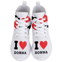 I Love Donna Women s Lightweight High Top Sneakers
