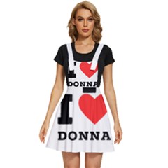 I Love Donna Apron Dress