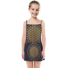 Horizon Sempiternal Bring Abstract Pattern Kids  Summer Sun Dress