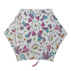 Princess Element Background Material Mini Folding Umbrellas