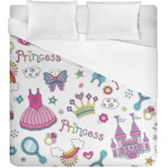 Princess Element Background Material Duvet Cover (King Size)