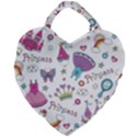 Princess Element Background Material Giant Heart Shaped Tote View1