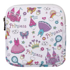 Princess Element Background Material Mini Square Pouch