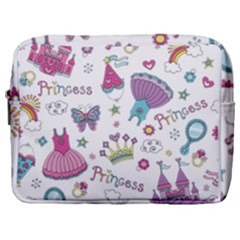 Princess Element Background Material Make Up Pouch (Large)
