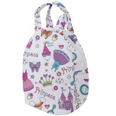 Princess Element Background Material Travel Backpacks