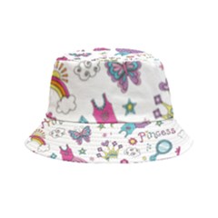 Princess Element Background Material Inside Out Bucket Hat