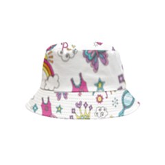 Princess Element Background Material Inside Out Bucket Hat (Kids)