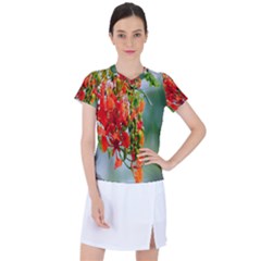 Gathering Sping Flowers  Women s Sports Top