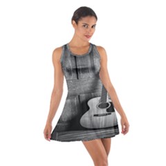 Acoustic Guitar Cotton Racerback Dress by artworkshop