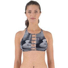 Acoustic Guitar Perfectly Cut Out Bikini Top by artworkshop