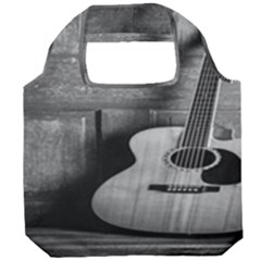 Acoustic Guitar Foldable Grocery Recycle Bag by artworkshop