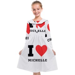 I Love Michelle Kids  Midi Sailor Dress by ilovewhateva