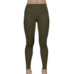 Dark Olive Drab	 - 	classic Yoga Leggings by ColorfulSportsWear