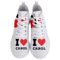 I Love Carol Men s Lightweight High Top Sneakers by ilovewhateva