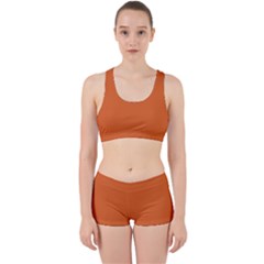 Halloween Orange	 - 	work It Out Gym Set by ColorfulSportsWear