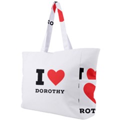 I Love Dorothy  Simple Shoulder Bag by ilovewhateva