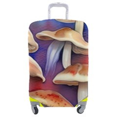 Mushroom Luggage Cover (medium) by GardenOfOphir