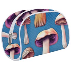 Cozy Forest Mushrooms Make Up Case (medium) by GardenOfOphir