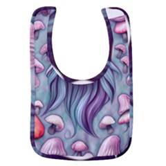 Witchy Mushroom Forest Baby Bib