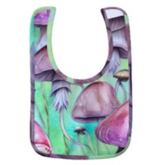 Historical Mushroom Forest Baby Bib by GardenOfOphir