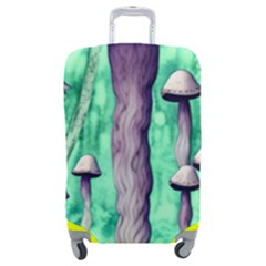 Witchy Mushroom Luggage Cover (medium) by GardenOfOphir