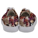 Dainty Mushroom Pendant Kids  Low Top Canvas Sneakers View4