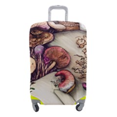 Dainty Mushroom Pendant Luggage Cover (small) by GardenOfOphir