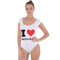 I Love Melissa Short Sleeve Leotard  by ilovewhateva
