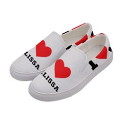 I Love Melissa Women s Canvas Slip Ons