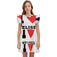 I Love Melissa Kids  Winged Sleeve Dress