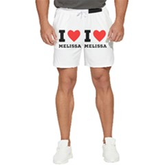 I Love Melissa Men s Runner Shorts by ilovewhateva