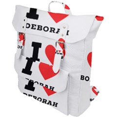 I Love Deborah Buckle Up Backpack by ilovewhateva