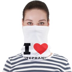 I Love Stephanie Face Seamless Bandana (adult) by ilovewhateva