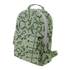 Multicolored Chemical Bond Illustration Chemistry Formula Science Flap Pocket Backpack (large) by Jancukart