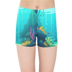 Intro Youtube Background Wallpaper Aquatic Water Kids  Sports Shorts