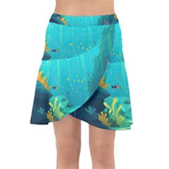 Intro Youtube Background Wallpaper Aquatic Water Wrap Front Skirt