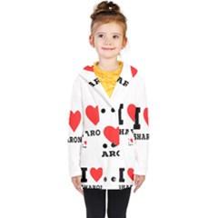I Love Sharon Kids  Double Breasted Button Coat by ilovewhateva