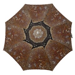 Rustic Charm Abstract Print Straight Umbrellas by dflcprintsclothing