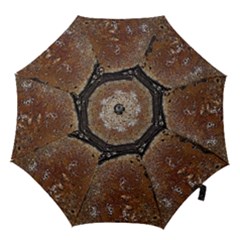 Rustic Charm Abstract Print Hook Handle Umbrellas (small) by dflcprintsclothing