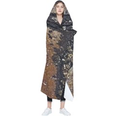 Rustic Charm Abstract Print Wearable Blanket by dflcprintsclothing