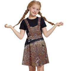 Rustic Charm Abstract Print Kids  Apron Dress by dflcprintsclothing